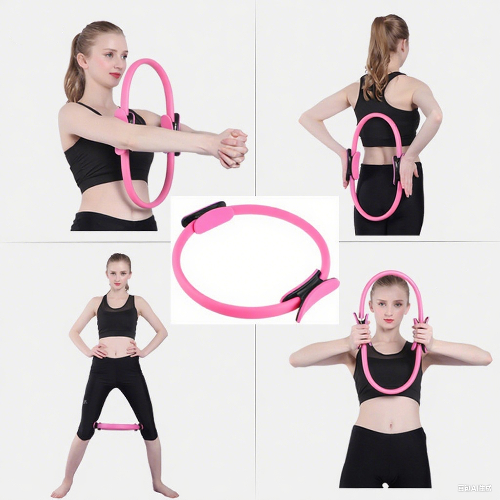 Pilates Yoga Resistance Ring - Кольцо для пилатеса, фитнес-кольцо, портативные кольца
