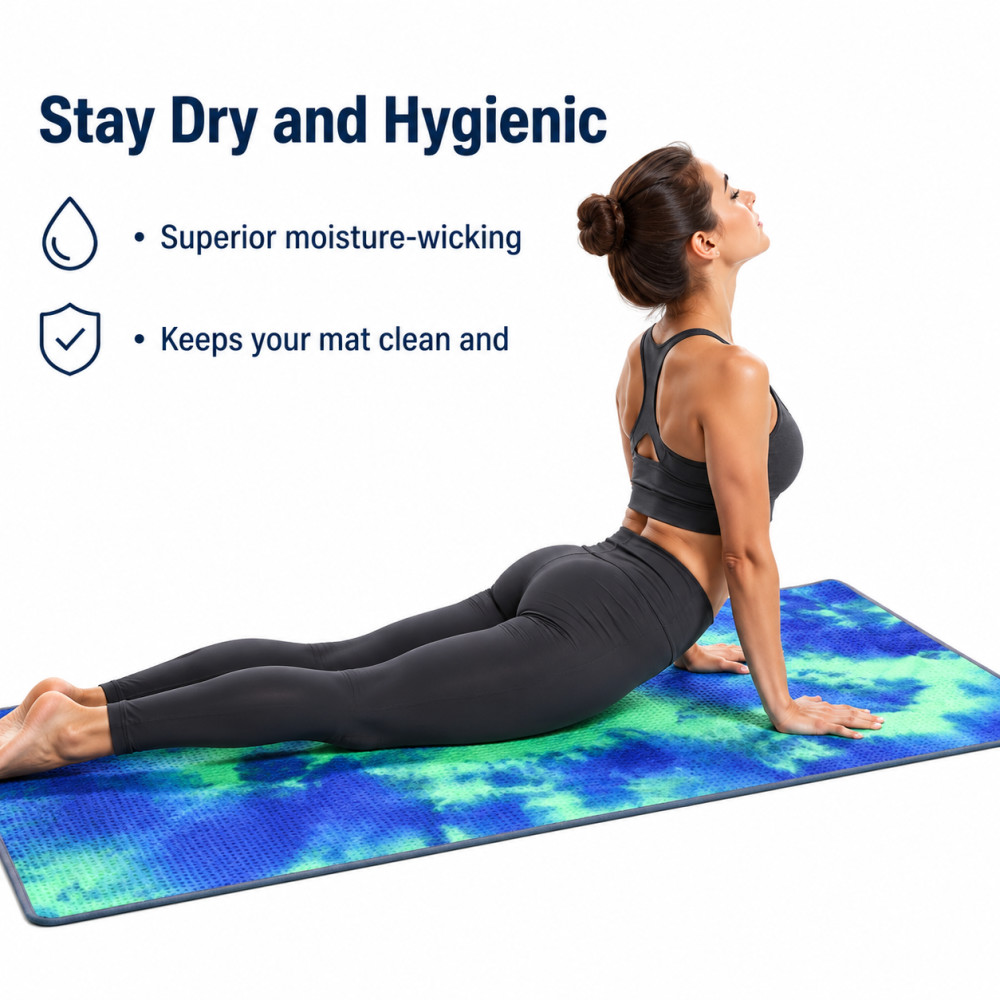 Полотенце для йоги с принтом,  – обзор и цена Pilates Yoga Hot