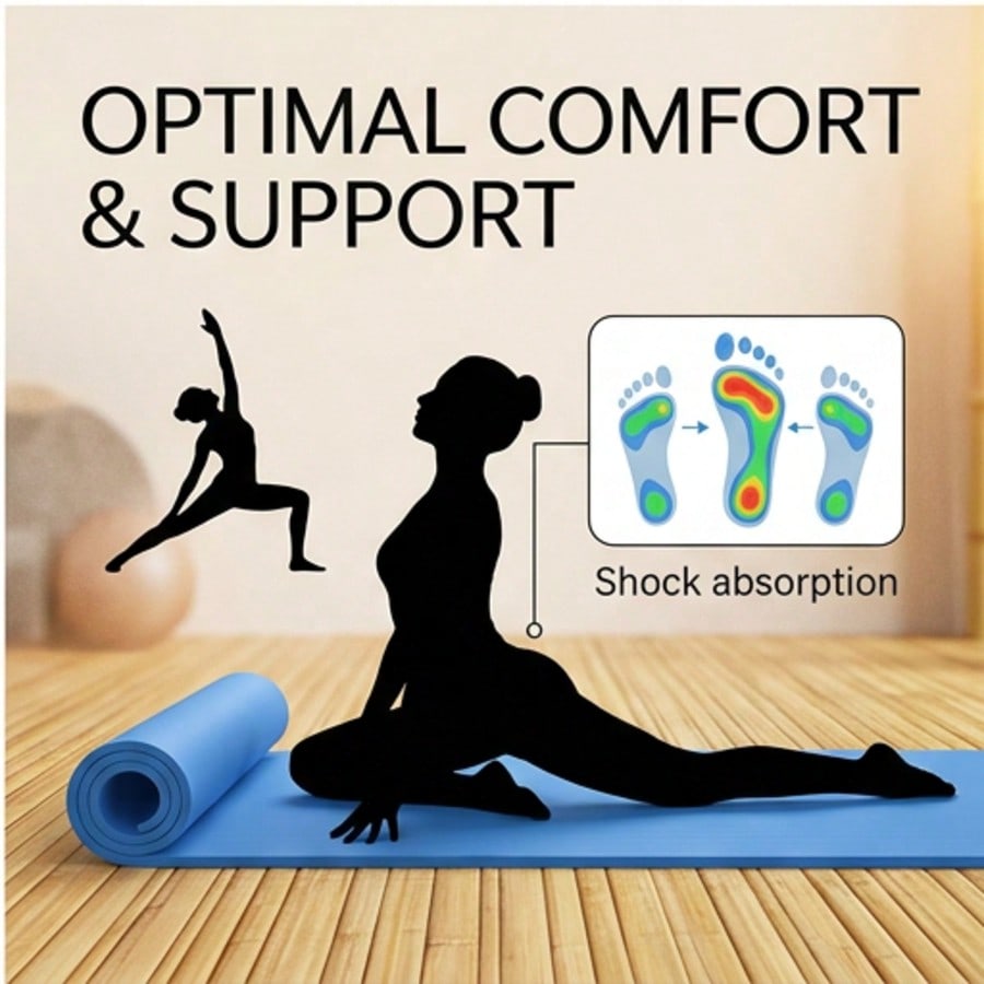 Сверхширокий коврик для йоги и – обзор и цена Pilates Yoga Hiit