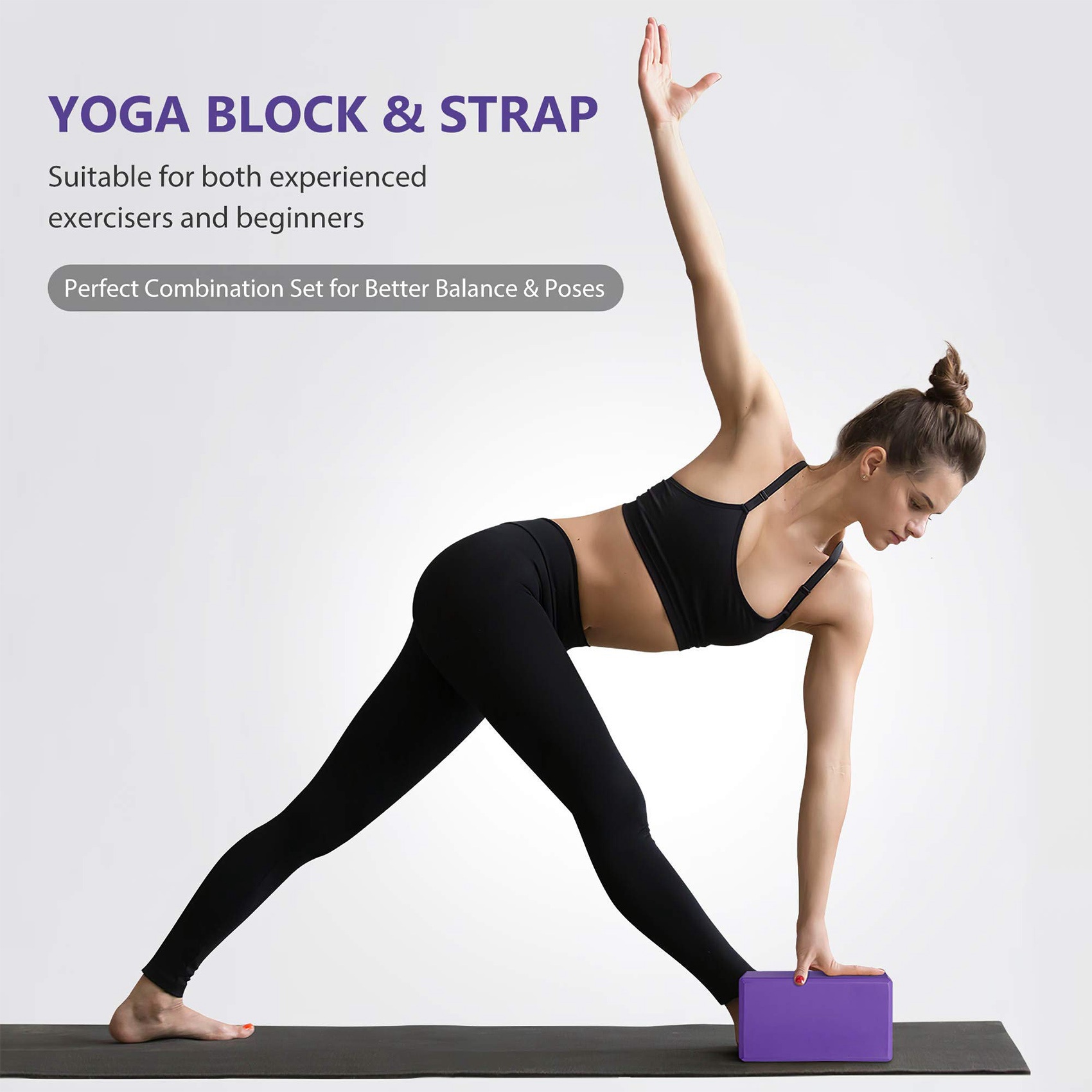 Набор для йоги AEB0: блок и ре – обзор и цена Pilates Yoga Tone