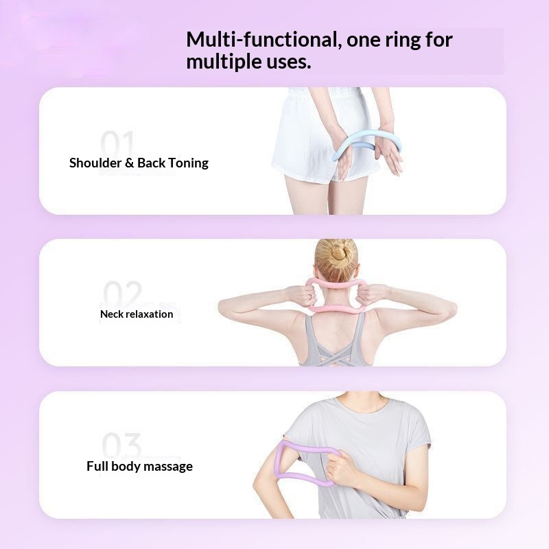 Мягкое кольцо для йоги из ТПР, – обзор и цена Pilates Yoga Tone